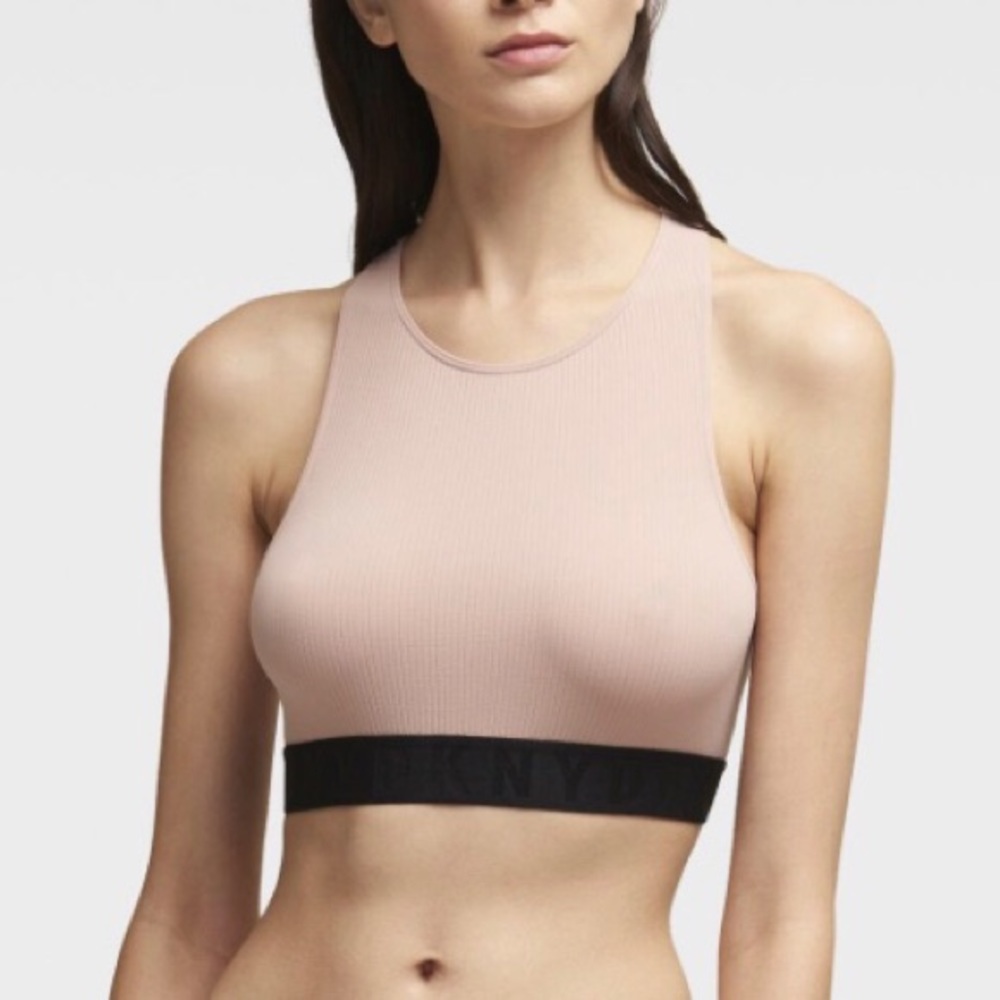 DKNY Seamless high neck rib top!!!